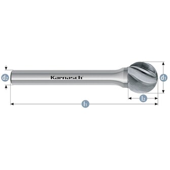 Karnasch D12 kovametalliviila alu