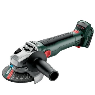 Metabo W18LT BL 11-125 Akkukulmahiomakone Runko, metaBOX