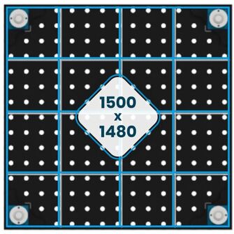 GPPH EXPERT 1500x1480 hitsauspöytä