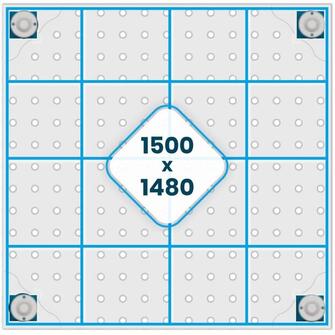GPPH PLUS INOX 1500x1480 hitsauspöytä