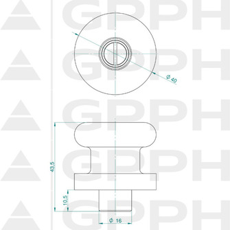 GPPH PLUS Magneettinen pikakiinnityspultti