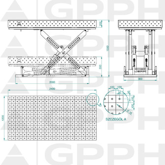 GPPH PLUS XWT 2400x1200 hitsauspöytä