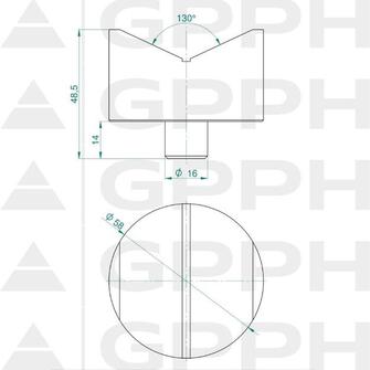 GPPH Prisma 58mm 130 ast.