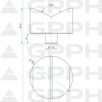 GPPH Prisma 58mm 130 ast.