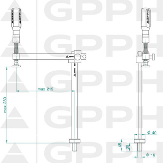GPPH Puristin syvyyssäädöllä