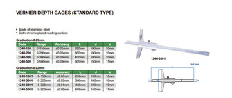 Insize 150mm syvyystyöntömitta