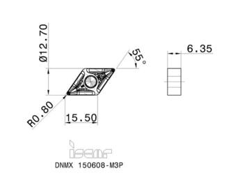 Iscar DNMX 150608-M3P IC8150 10kpl