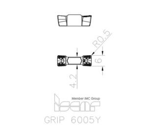Iscar GRIP 6005Y IC9025 10kpl