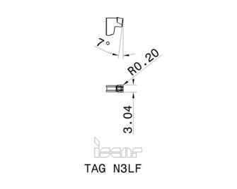 Iscar TAG N3LF IC5400 10kpl