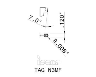 Iscar TAG N3MF IC5400 10kpl