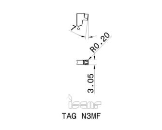 Iscar TAG N3MF IC830 10kpl