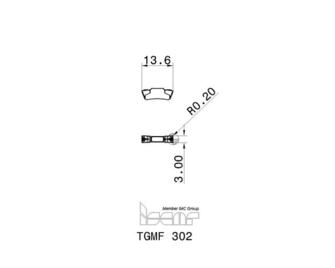 Iscar TGMF 302 IC908 10kpl