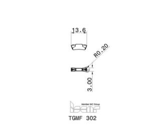 Iscar TGMF 302 IC908 10kpl
