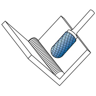 Karnasch C10x20 170mm kovametalliviila Blue-Tec
