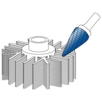 Karnasch M8x18 kovametalliviila Blue-Tec