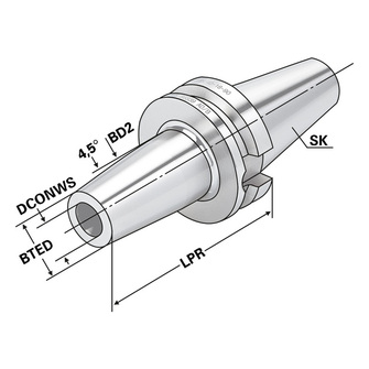 Kemmler BT40-90-08 lämpökutisteistukka