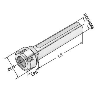 Kemmler ER25-20-150 holkki-istukka
