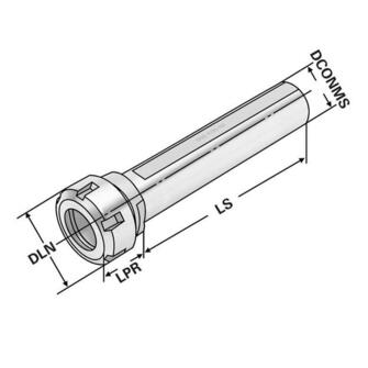 Kemmler ER25-20-150 holkki-istukka