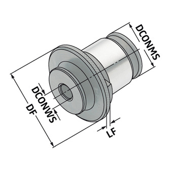 Kemmler EU-1 10,0x8,0 tapinpidin (M10)
