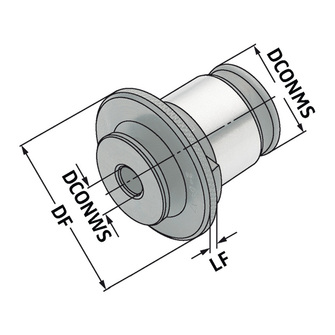 Kemmler EU-1 10,0x8,0 tapinpidin (M10)