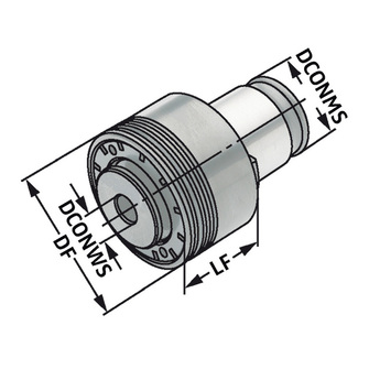 Kemmler EUK-1 9,0x7,0 tapinpidin (M12) momentilla