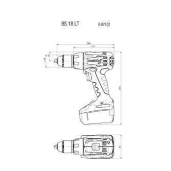 Metabo BS18LT 2x5.2ah + laturi akkuporakone