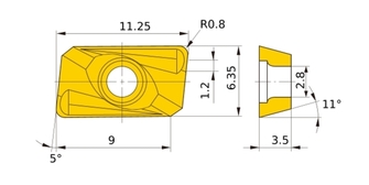 Mitsubishi APMT 1135PDER-H2 F7030 10kpl