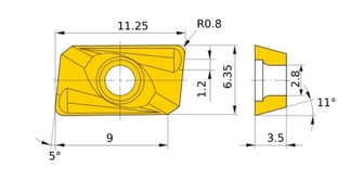Mitsubishi APMT 1135PDER-H2 F7030 10kpl