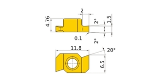 Mitsubishi MLG1415L UTI20T 10kpl