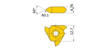 Mitsubishi MTTR 436001 UTI20T 10kpl