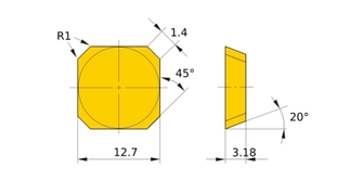 Mitsubishi SEEN 1203AFSN1 MC5020 10kpl
