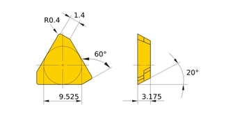 Mitsubishi TEEN 1603PETR1 UTI20T 10kpl