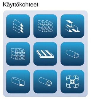 Röntgen 3110x27 4/6 Profile vannesahanterä