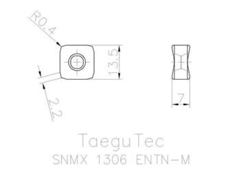 TaeguTec SNMX 1306ENTN-M TT8080 10kpl