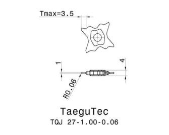 TaeguTec TQJ 27-1.00-0.06 TT9080 5kpl