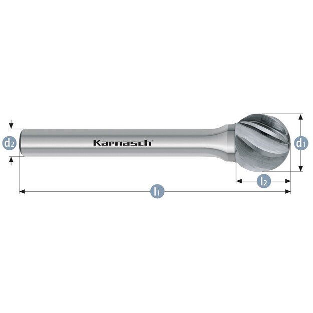 Karnasch D10 kovametalliviila alu
